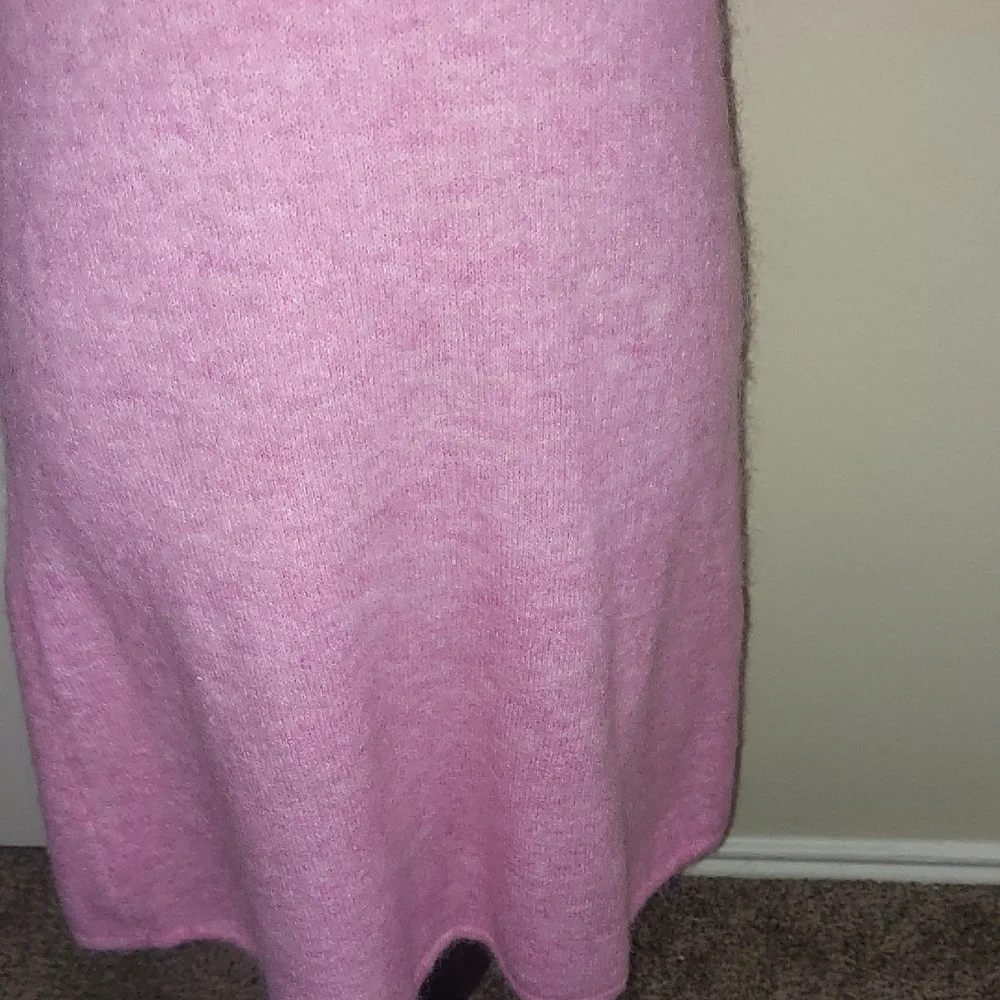 Zara NEW Pink Alpaca Wool Blend Garment - Picture 6 of 8